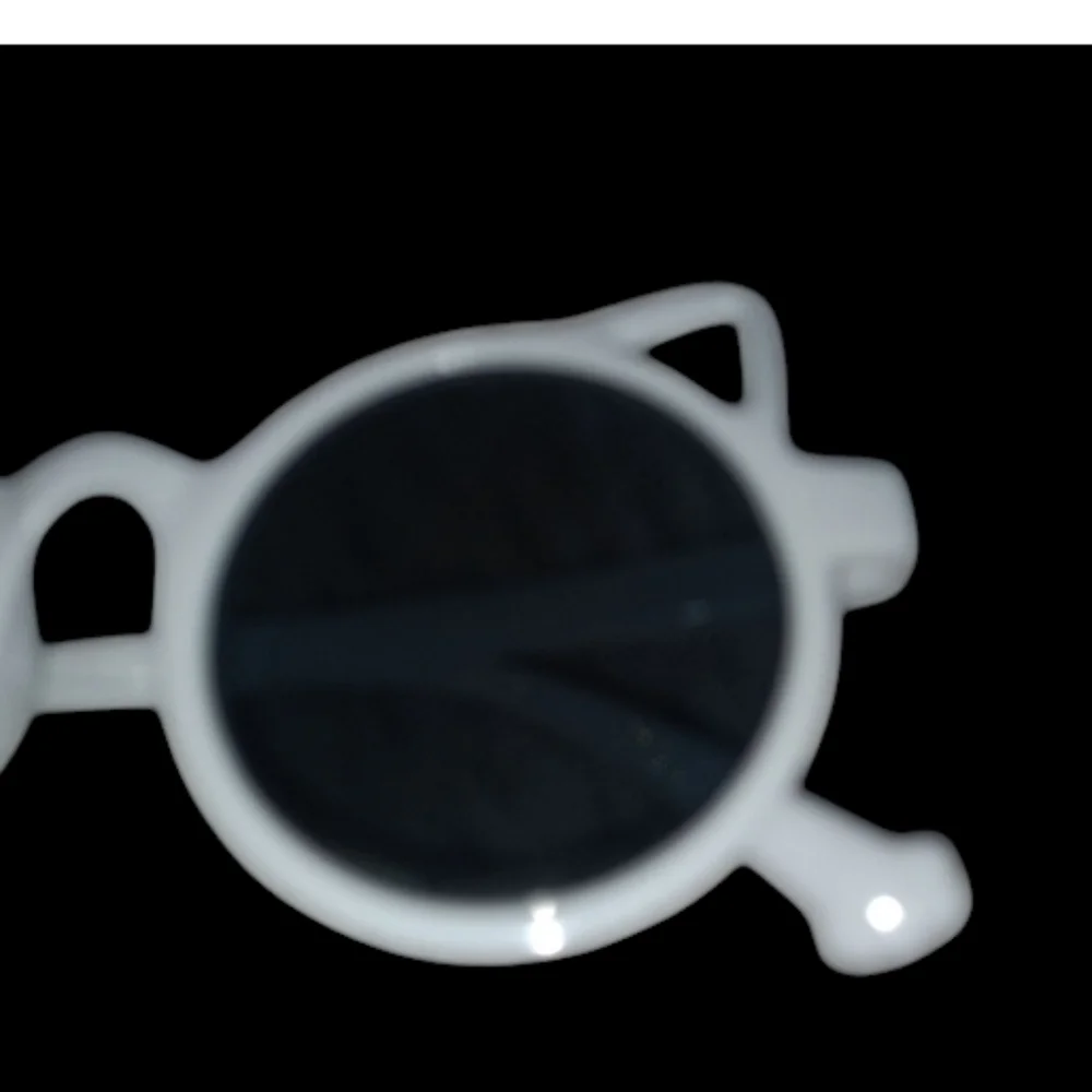 4/$15 White Cat-Eye Round Sunglasses Kids Summer Clothes